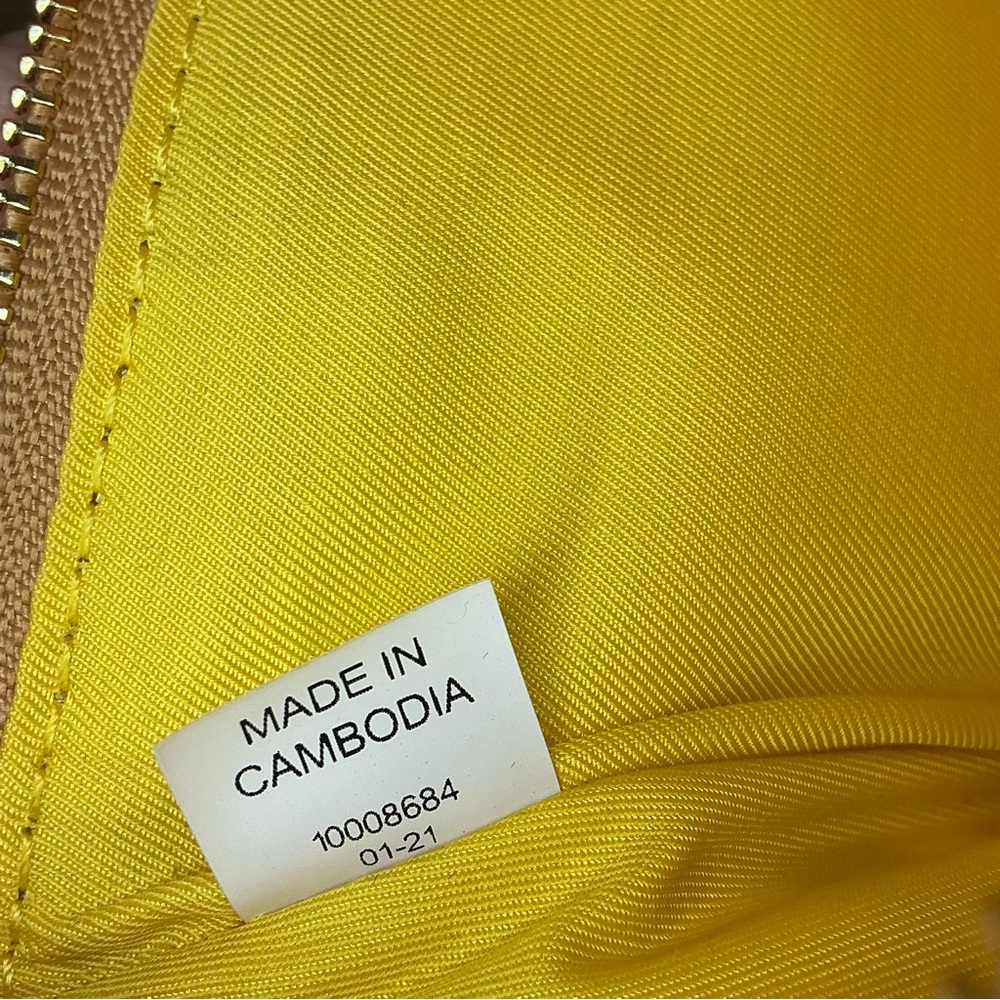 Tory Burch Reverie Canvas Pouch - Picture 8 of 10